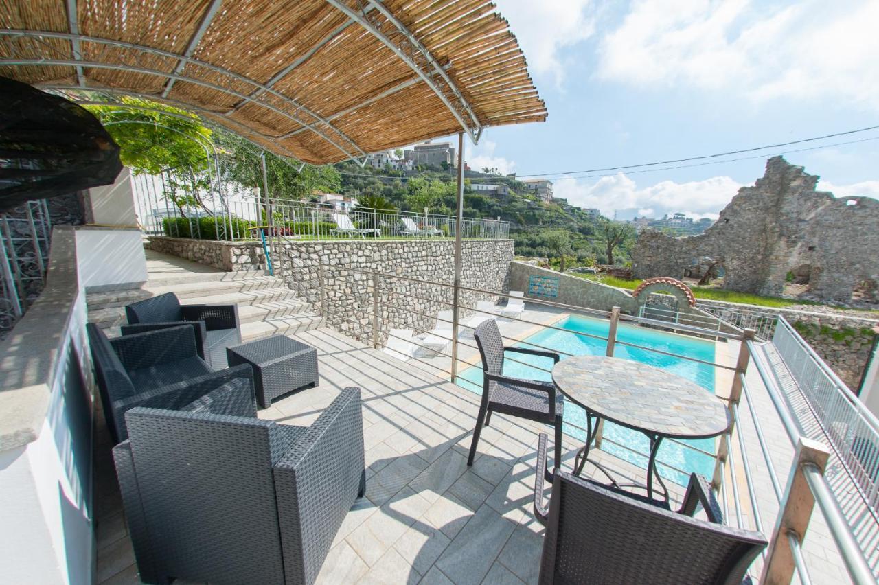 Lo Smeraldo Private Pool Villa Ravello By Elodeagroup Scala Exterior foto